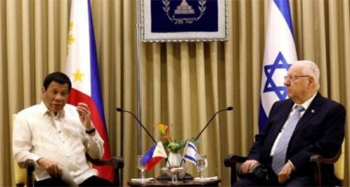 Filipinas comprará armas “exclusivamente” a la entidad sionista